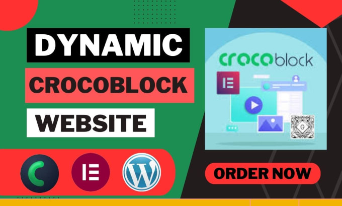 Gig Preview - Build or design dynamic wordpress website by crocoblock, elementor, jet engine