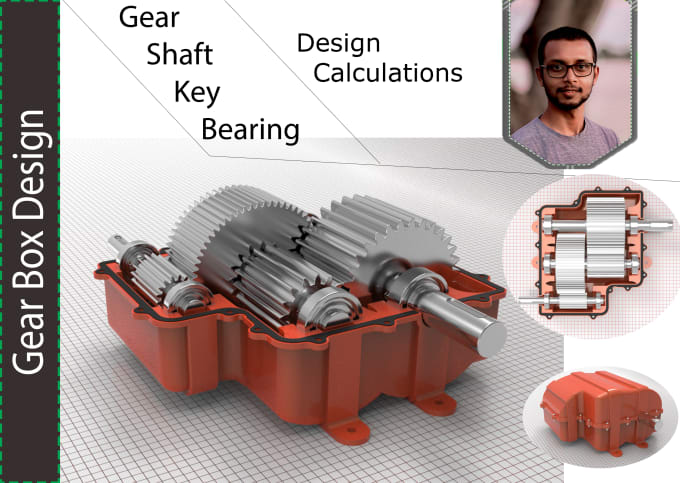 Gig Preview - Gearbox design for your project