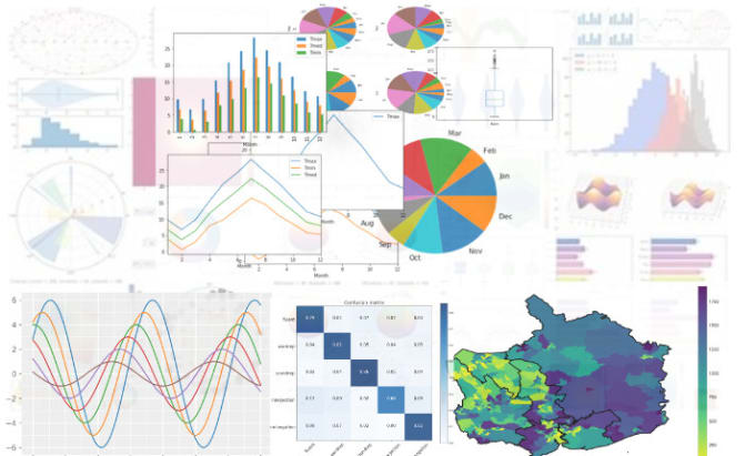 Gig Preview - Process data analysis and visualization with python