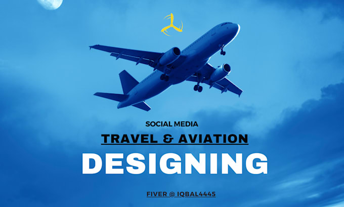 Gig Preview - Craft social media posts banners for aviation and tourism