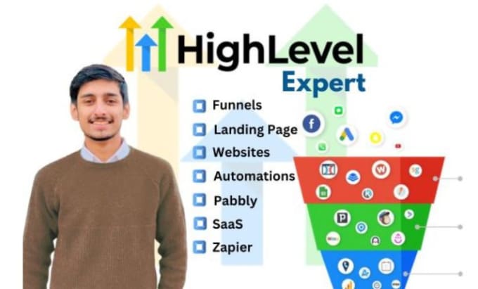 Gig Preview - Gohighlevel workflow,saas,funnel,snapshot,ghl automation go high level chatbot