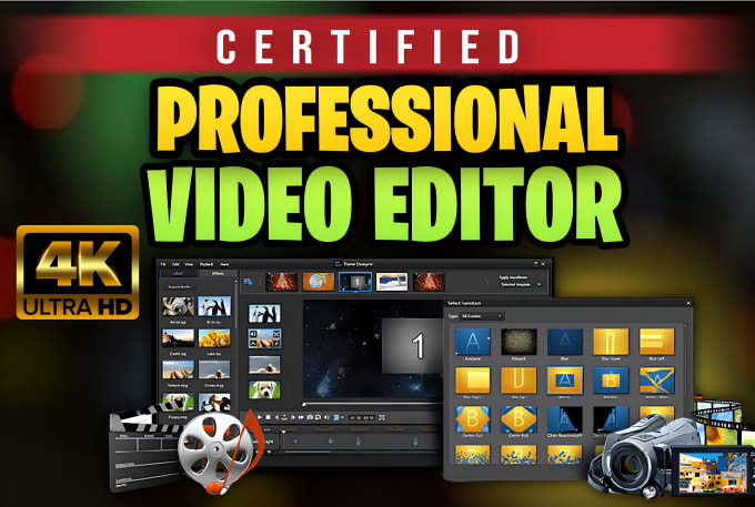 Gig Preview - Certified professional video editor