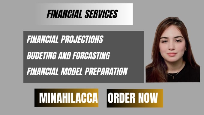 Gig Preview - Do financial modeling, financial projections, budgeting, and  forecasting