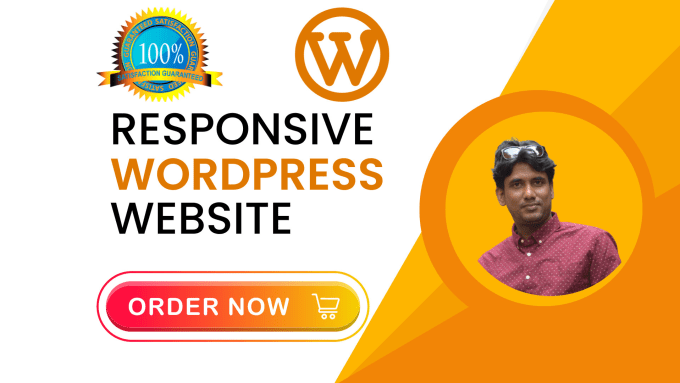 Gig Preview - Build a responsive wordpress website design