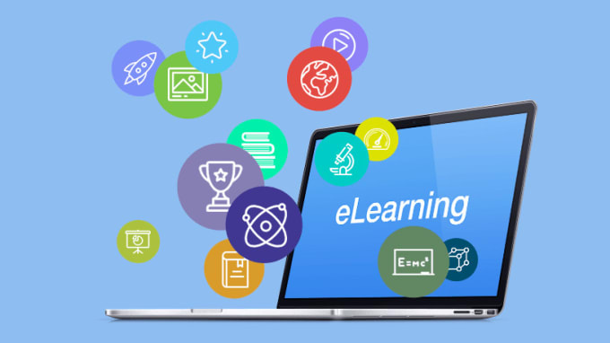 Gig Preview - Manage your elearning course, upload, create, lesson, exam