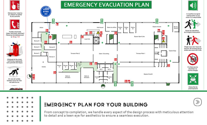 Gig Preview - Create an emergency evacuation plan for your building