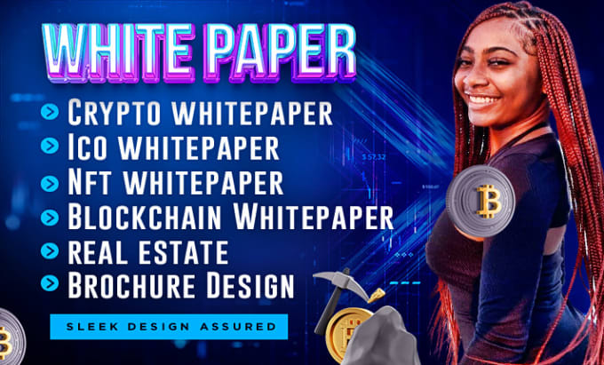 Gig Preview - Design crypto white paper, ico white paper,  nft white paper