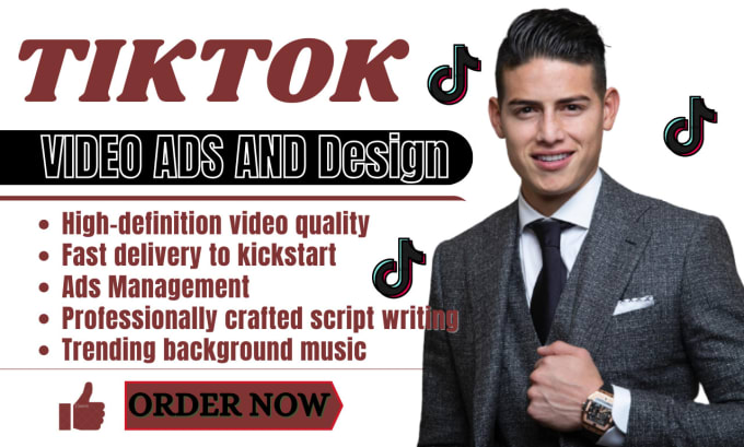 Gig Preview - Create tiktok ads, tiktok shop, product research and listing