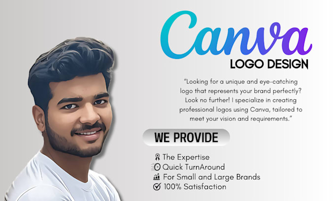 Gig Preview - Be your expert canva logo designer