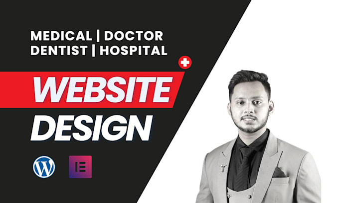 Gig Preview - Design best medical, doctor, dentist, plastic surgery, med spa website with SEO