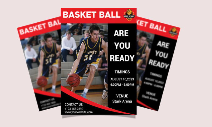 Gig Preview - Design basketball, baseball, golf, badminton or any sports flyer