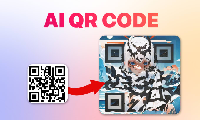 Gig Preview - Design custom ai qr code for your business