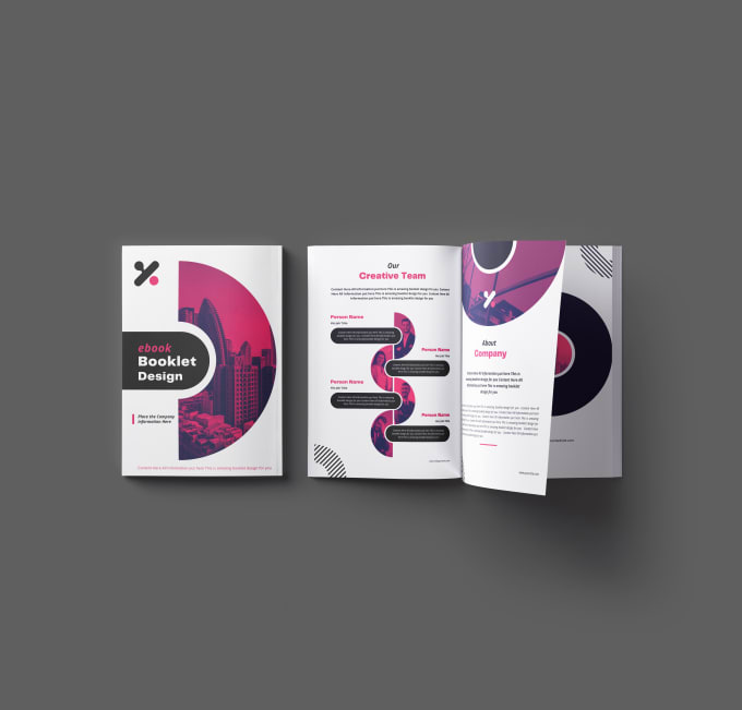 Gig Preview - Make a professional booklet, ebook design