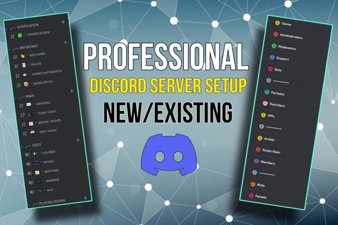 Bestseller - make or setup best custom discord server within 24 hours