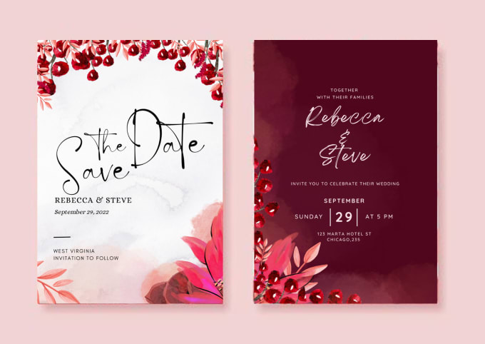 Gig Preview - Design the perfect invitation for your wedding