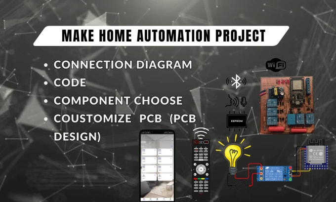 Bestseller - make smart home system and do iot automation project