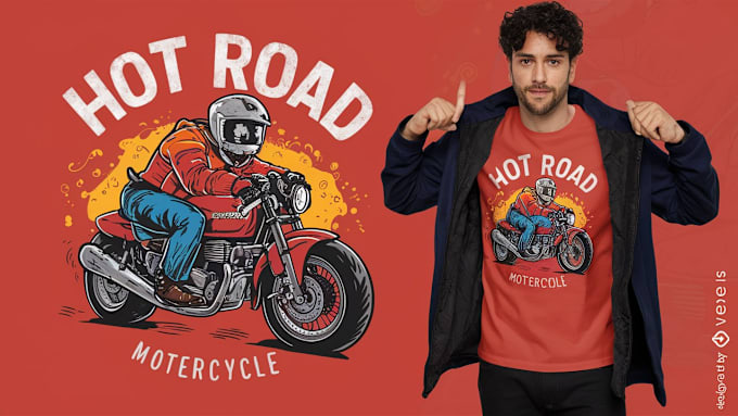 Bestseller - do custom cartoon hot rod and motorcycle t shirt designs