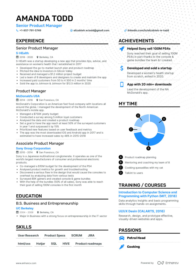 Gig Preview - Create an ats optimized resume to land your dream job