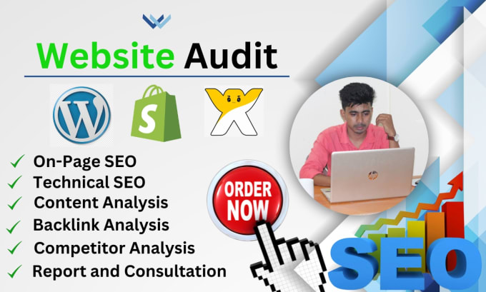 Gig Preview - Do complete website SEO audit report and top ranking