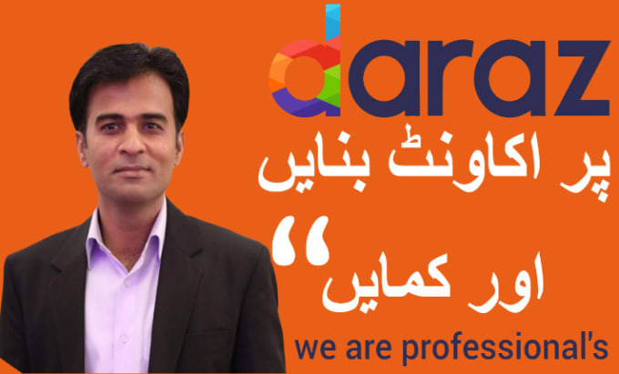 Gig Preview - Professionally create and manage your daraz seller center