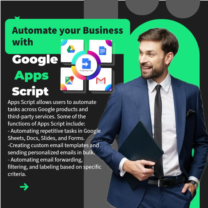 Gig Preview - Automate your business using google apps script