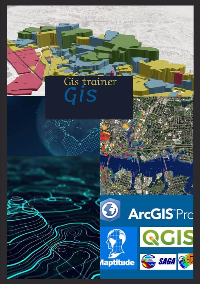 Gig Preview - Teach you gis, rs, and climate change analysis arcgis,qgis