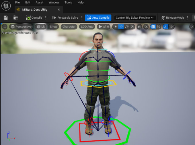 Gig Preview - Make your 3d character control rig compatible