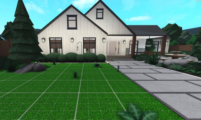 Gig Preview - Build your bloxburg dream house