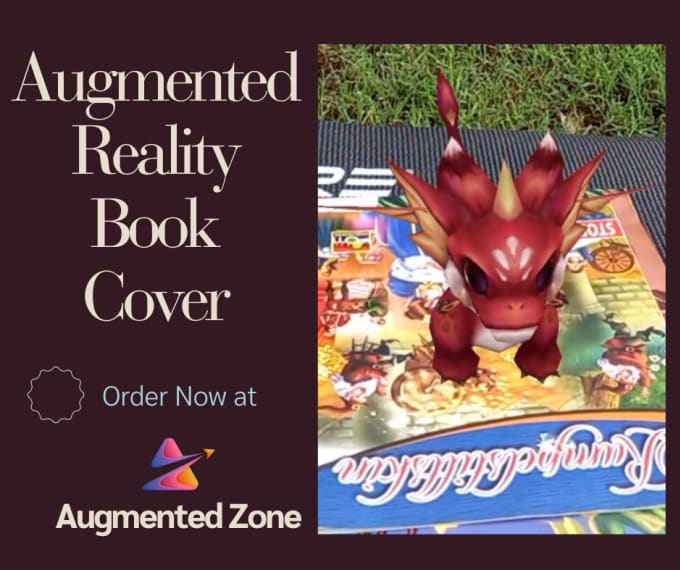 Gig Preview - Create augmented reality ar book cover illustration