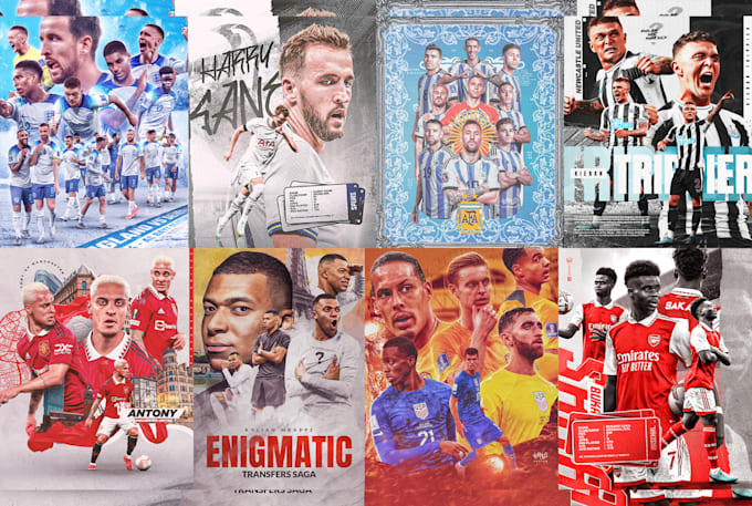 Gig Preview - Design football, soccer, basketball, or any sport poster