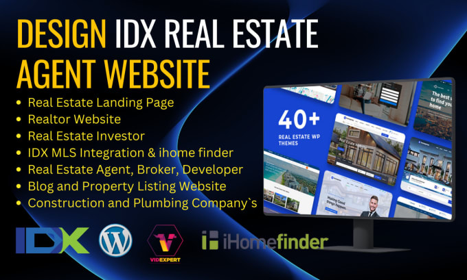 Gig Preview - Professional idx mls real estate website