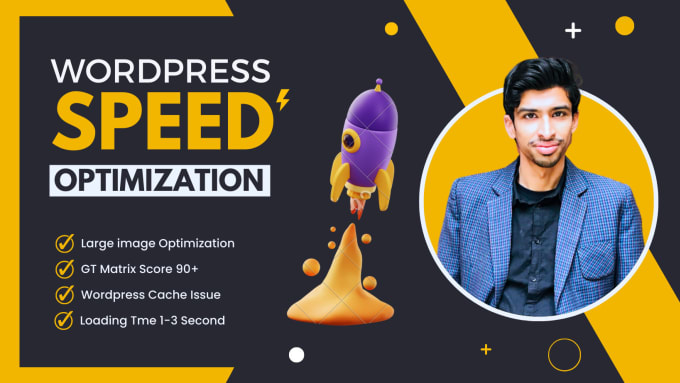 Gig Preview - Do wordpress speed optimization and increase page speed