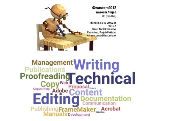 Gig Preview - Provide technical writing and research services