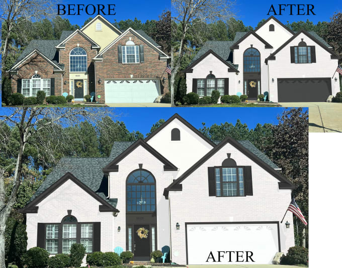 Gig Preview - Change house paint, color palette, house remodel paint, color paint, wall paint