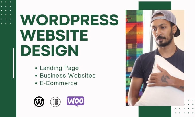 Gig Preview - Build professional wordpress website design or blog