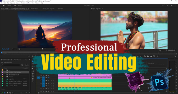 Gig Preview - Do ponfessional video editing for your business