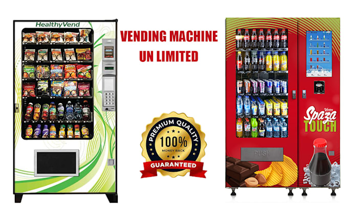 Gig Preview - Make professional vending machine, atm machine wrap design