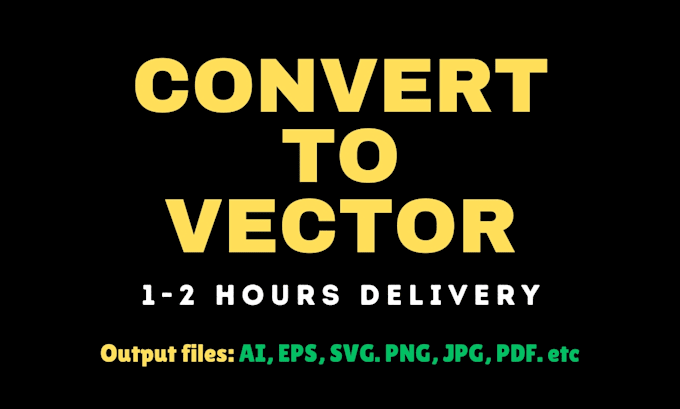 Gig Preview - Do manual vector tracing, jpg to vector, convert logo to vector