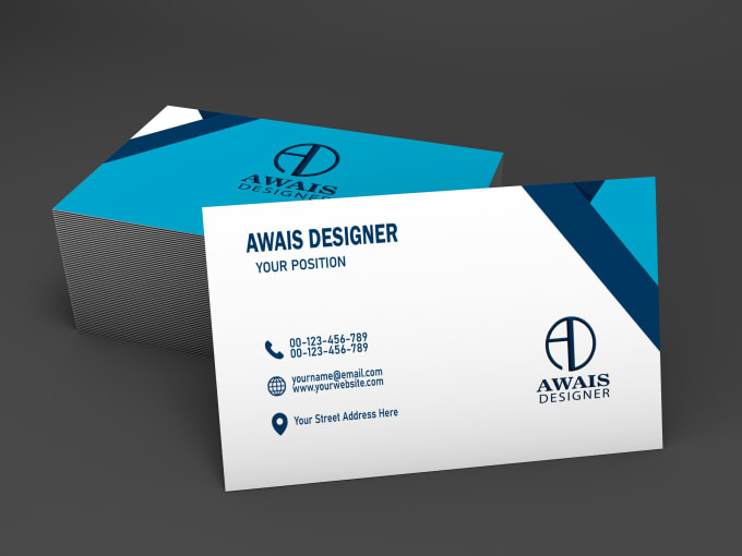 Gig Preview - Design a sleek and professional minimalist business card