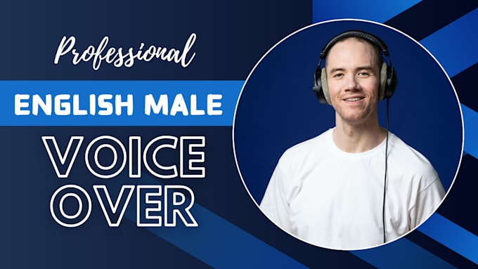 Bestseller - record and edit an authentic male english voiceover