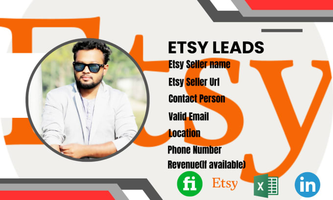 Gig Preview - Do etsy leads, ecommerce leads and lead list