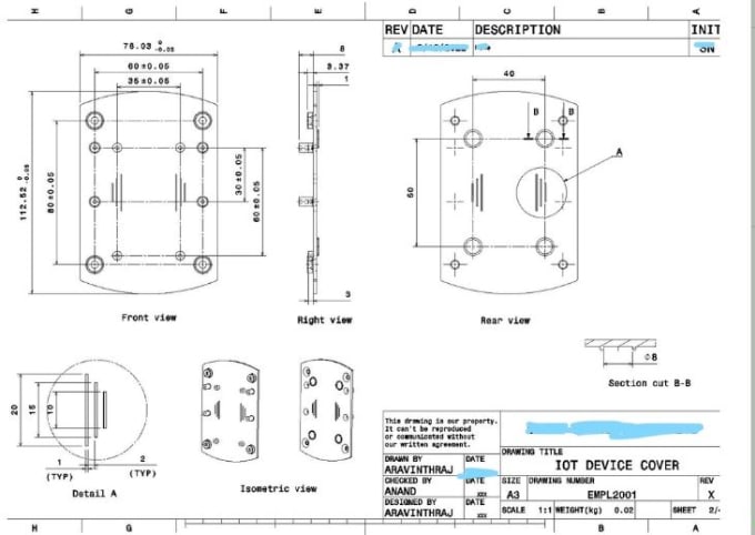 Gig Preview - Do 3d cad model, product design engineering