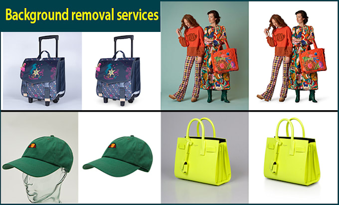 Gig Preview - Do image background removal white, transparent and clipping path