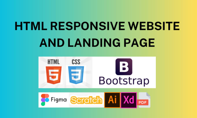 Gig Preview - Build responsive html websites or landing pages