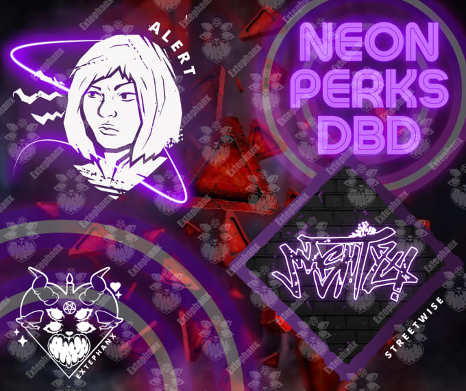 Gig Preview - Do any perk from dead by daylight  in neon style in high quality