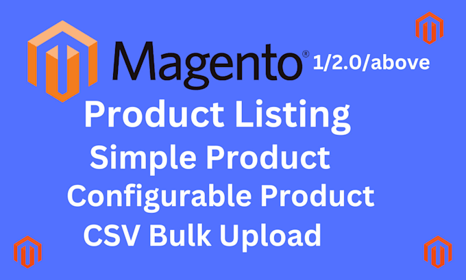 Gig Preview - Be shopify and magento product upload expert, simple and configurable listing