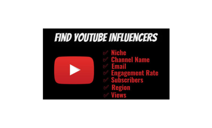 Gig Preview - Create effective dashboard for youtube influencers