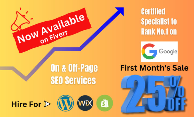 Gig Preview - Provide wordpress shopify website technical on page SEO optimization services