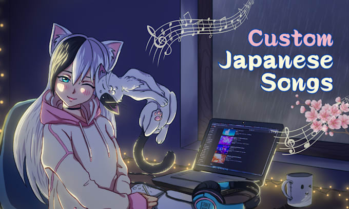 Gig Preview - Write, compose, and produce jpop jrock or jmetal with vocals