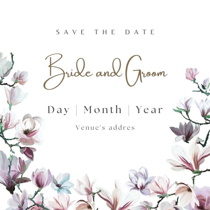 Gig Preview - Design your invitations for your special days